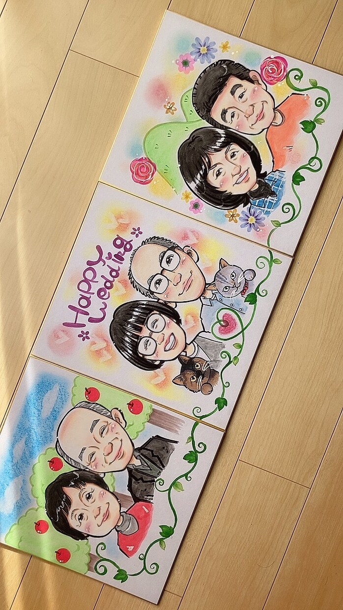 ホンワカ暖かい気持ちになれる似顔絵描きます 似ているけどちょい盛り！どなたでも可愛く描きます。 イメージ7