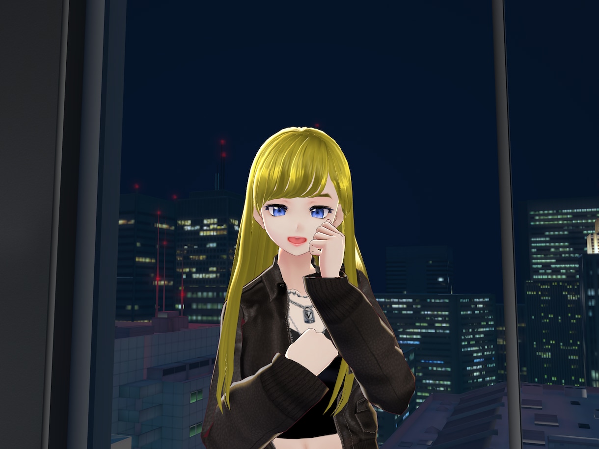 Vroidを用い3DモデルをVRM形式で提供します VtuberやVRchat用のアバターを作成します イメージ4