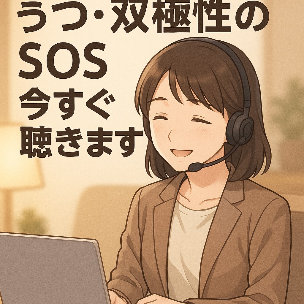 気持ち限界のSOS受け止めます つらい気持ちの出口を一緒に探します イメージ1