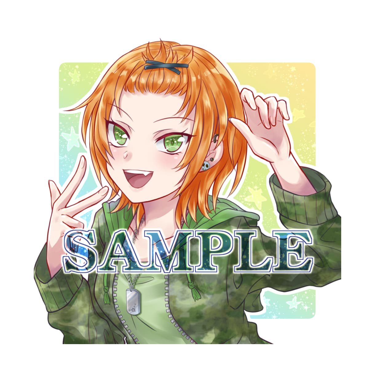 SNS等で使えるアイコンを描きます かわいいイラストアイコンがほしい方向け イメージ4