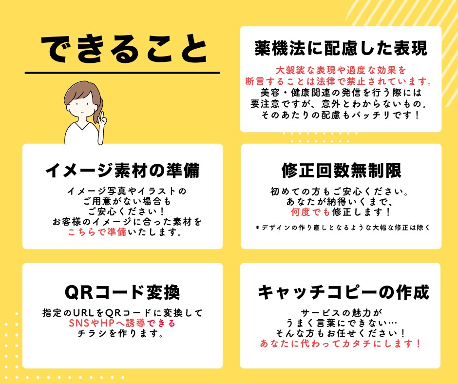 先着5名様！魅力が伝わる【POP】デザインします 【ヨガ・ピラティス・エステサロンなど】修正回数無制限！！ イメージ2