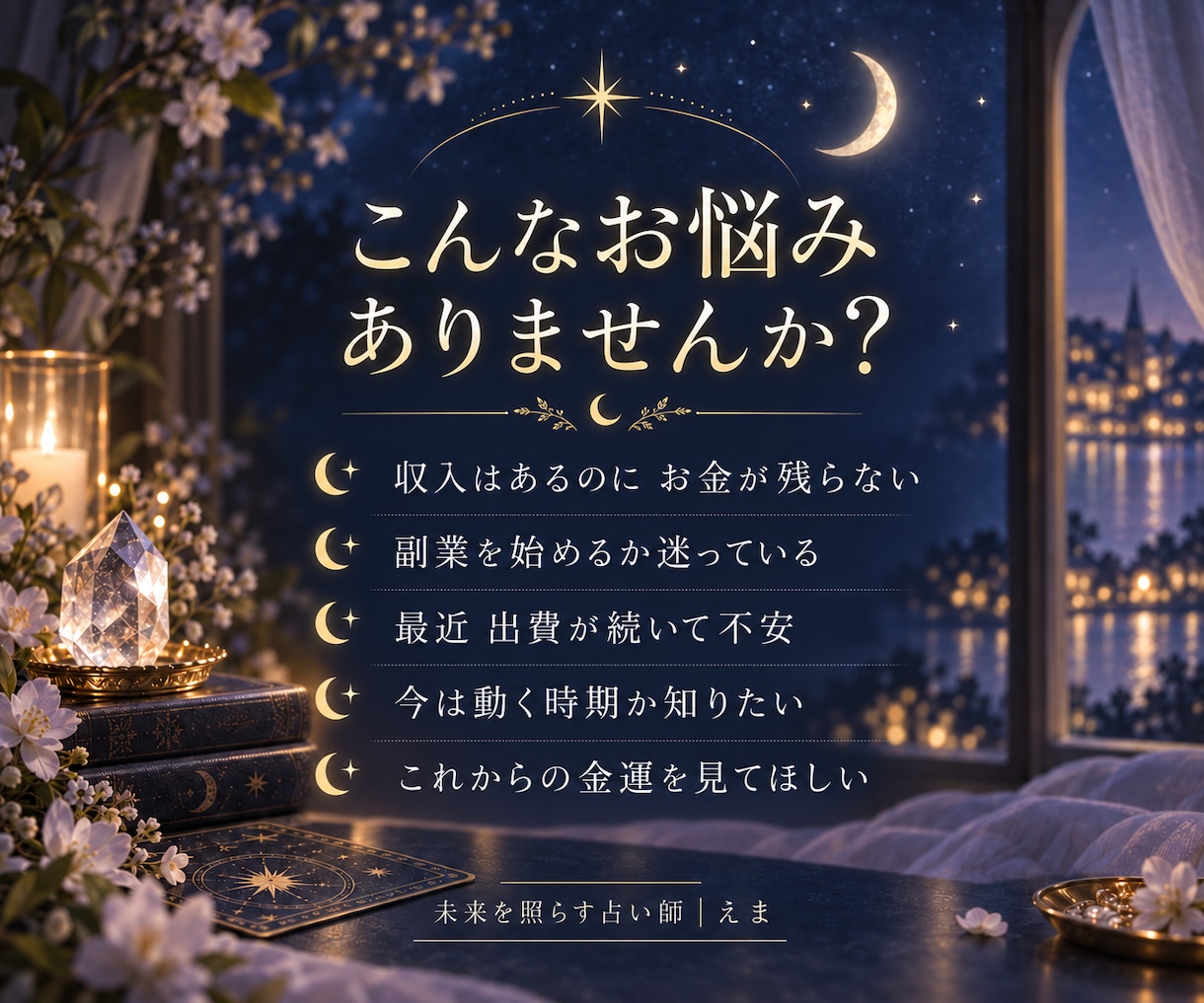 金運・財運とこれからのお金の流れを鑑定します 今は攻める？守る？お金が動く時期を見極めます イメージ2