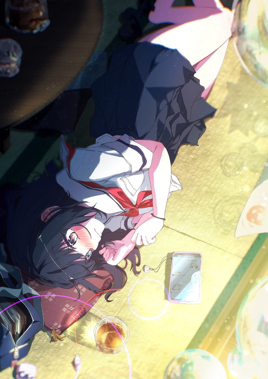 目を惹く！☆アニメ塗りのイラストをお届けします 女の子を可愛く！魅力的に！感動するイラストを。 イメージ1