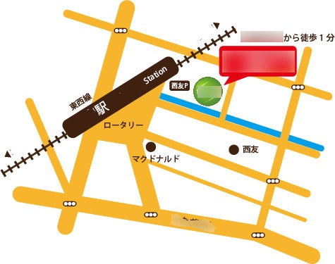シンプルな地図制作いたします 最短3日で納品！お急ぎ料金はいただきません！ イメージ4