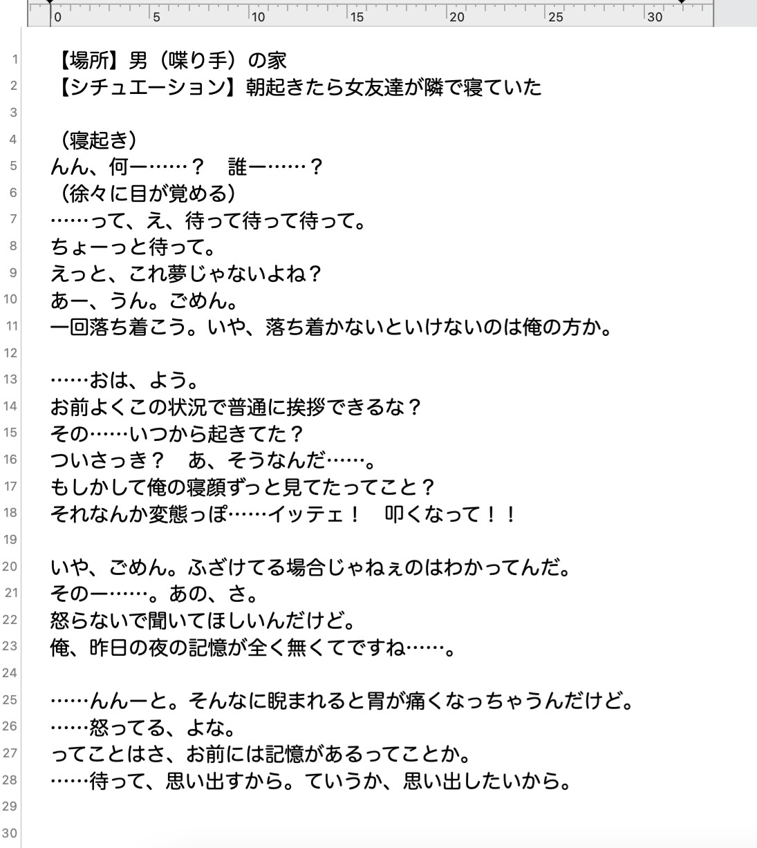 シチュエーションボイスやASMRの台本書きます あなただけの設定でオリジナルのシナリオを制作致します！ イメージ3