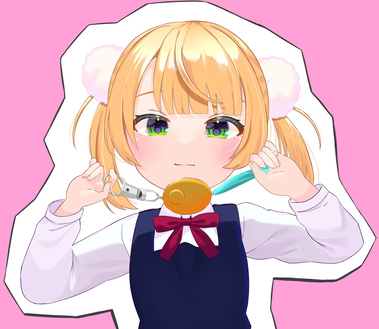 アイコン、首上、バストアップ描かせて頂きます 首上、バストアップ中心の絵を描いていきたいと思っております イメージ1