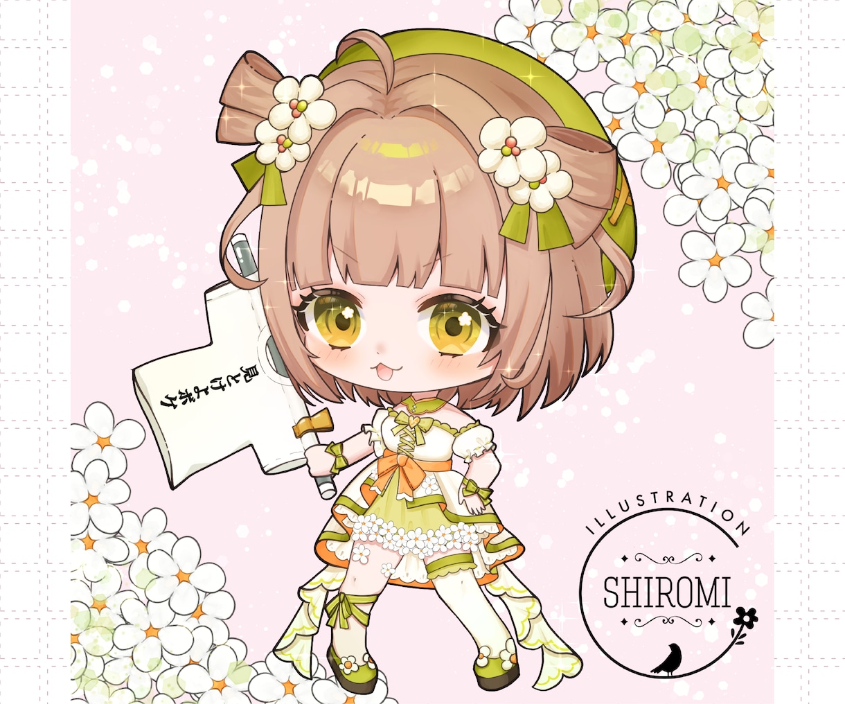 商用可◎配信用デフォルメS Dキャラお描きます ちびキャラのﾊﾟｰﾂ分け、待機画面ｱﾆﾒｰｼｮﾝもできます！ イメージ4