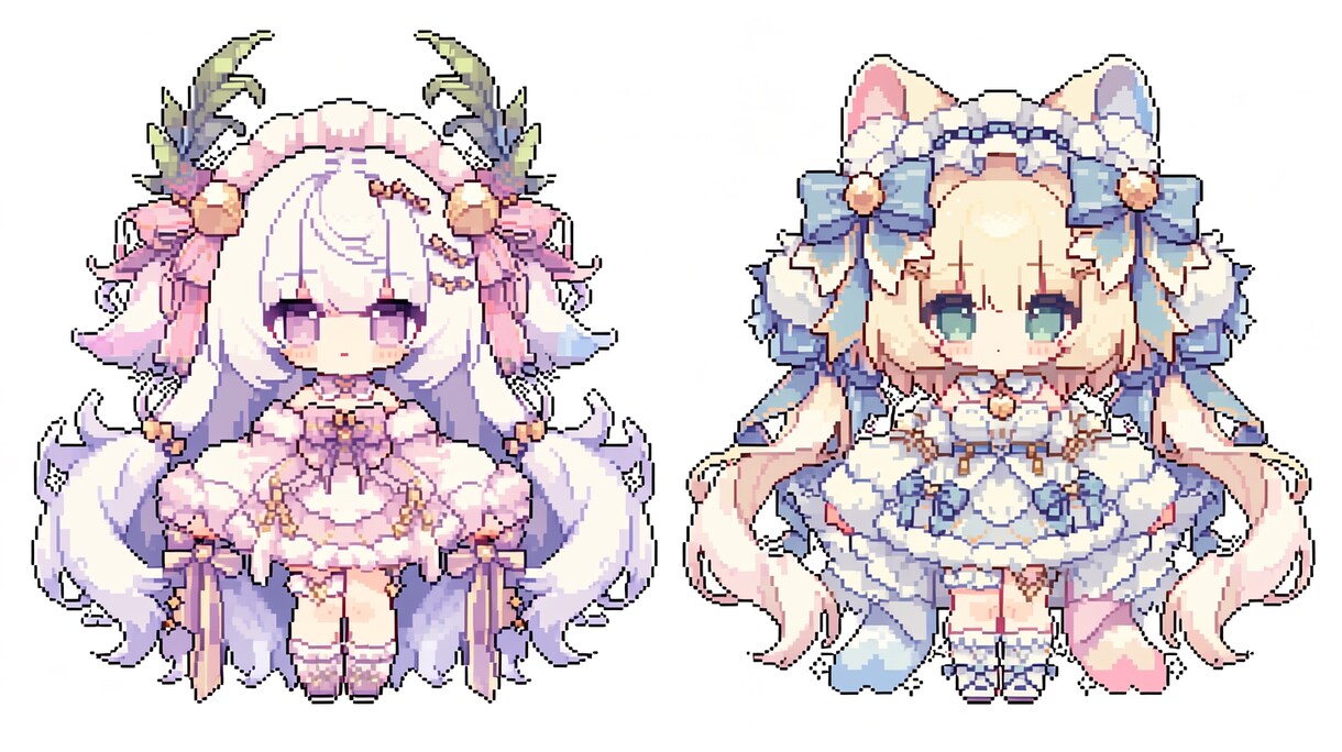 ちびキャラ集合！可愛いちびキャラを作成します 商用利用OK！かわいく、手軽に、あなただけのミニキャラを！ イメージ7