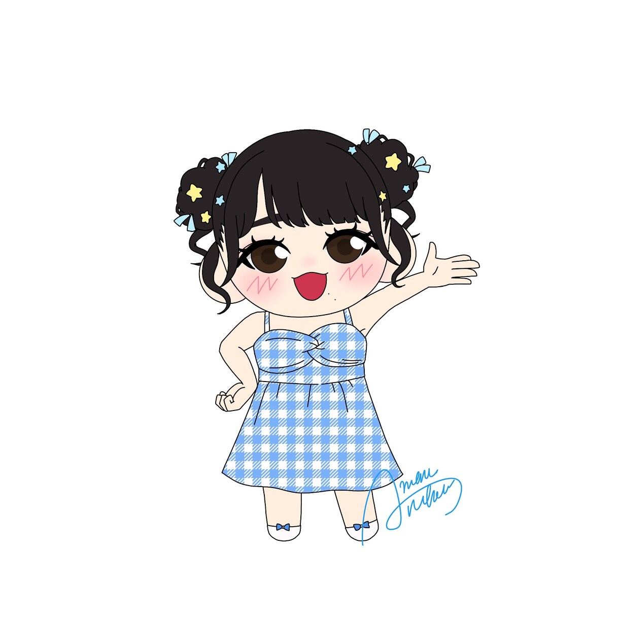 あなたを印象付けるイラストを描きます SNSアイコン・アイドルさんのイベント用似顔絵にオススメ♡ イメージ1