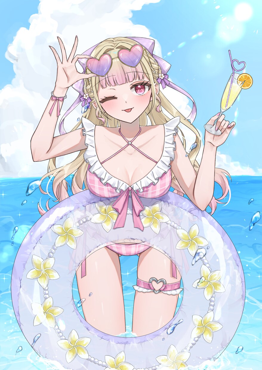 最短当日⭕️かわいい水着イラスト描きます 商用料金込み‼️夏にピッタリな水着量産イラストです！ イメージ4