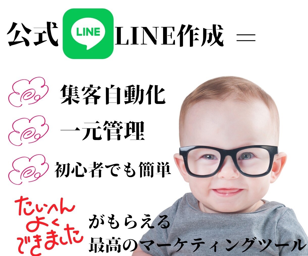 ライン構築致します マーケティングエキスパートが、ビジネスの成長を加速させます！ イメージ1