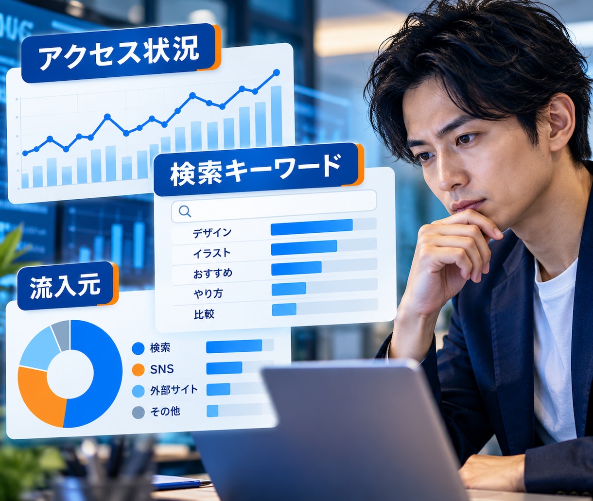 WordPressブログと計測環境を構築します 作った後のアクセスと成果まで見える化します イメージ7