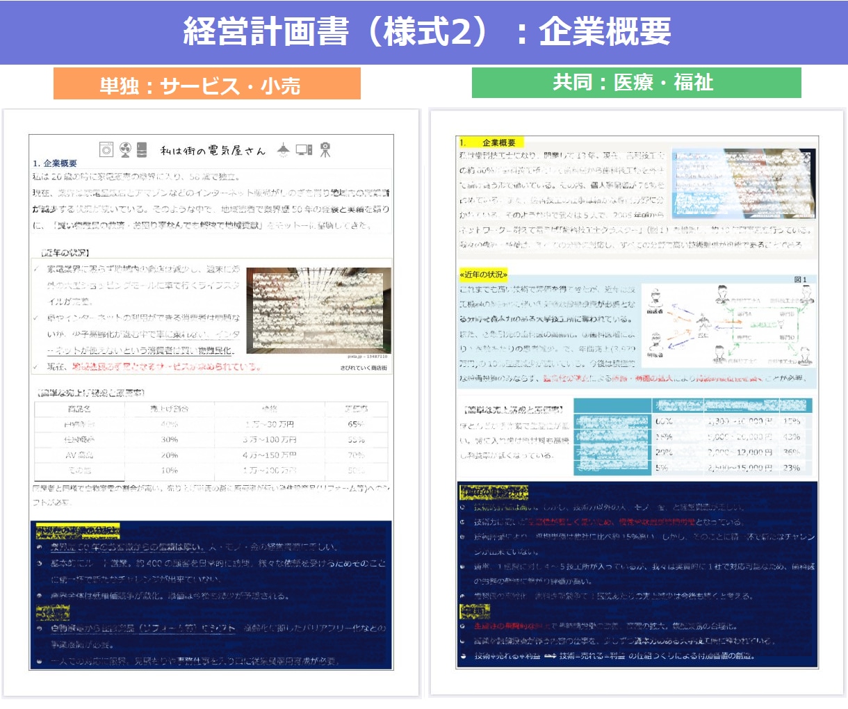 小規模事業者持続化補助金の完璧な事業計画書できます 応募した38人全員が採択された事業計画書のテンプレートです！ イメージ2