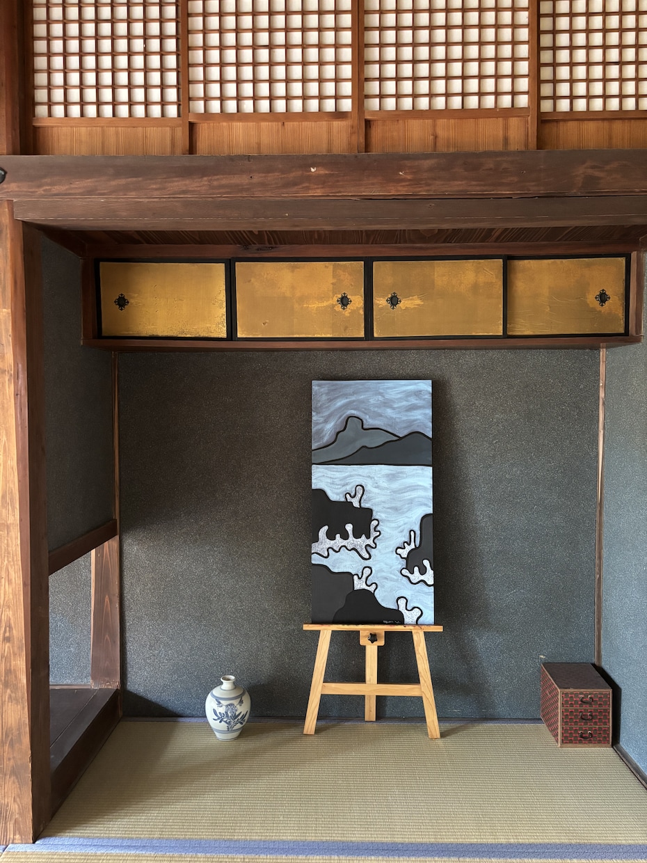 フランス人画家が大型油絵を描きます ご自宅やオフィスのインテリアに最適な大型油絵 イメージ2