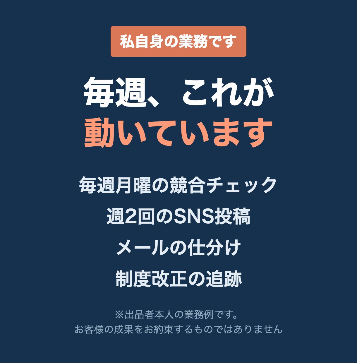 毎週の競合チェックを自動レポートにします 毎週の競合チェックを自動レポートにします イメージ3