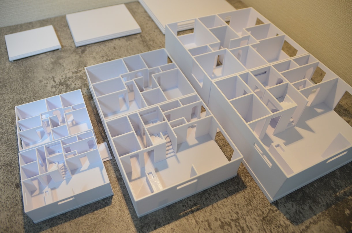 図面から住宅模型(白/カラー)を3Dプリントします 建築前に、間取り、動線など、確認しておきたい方、ぜひ！ イメージ5