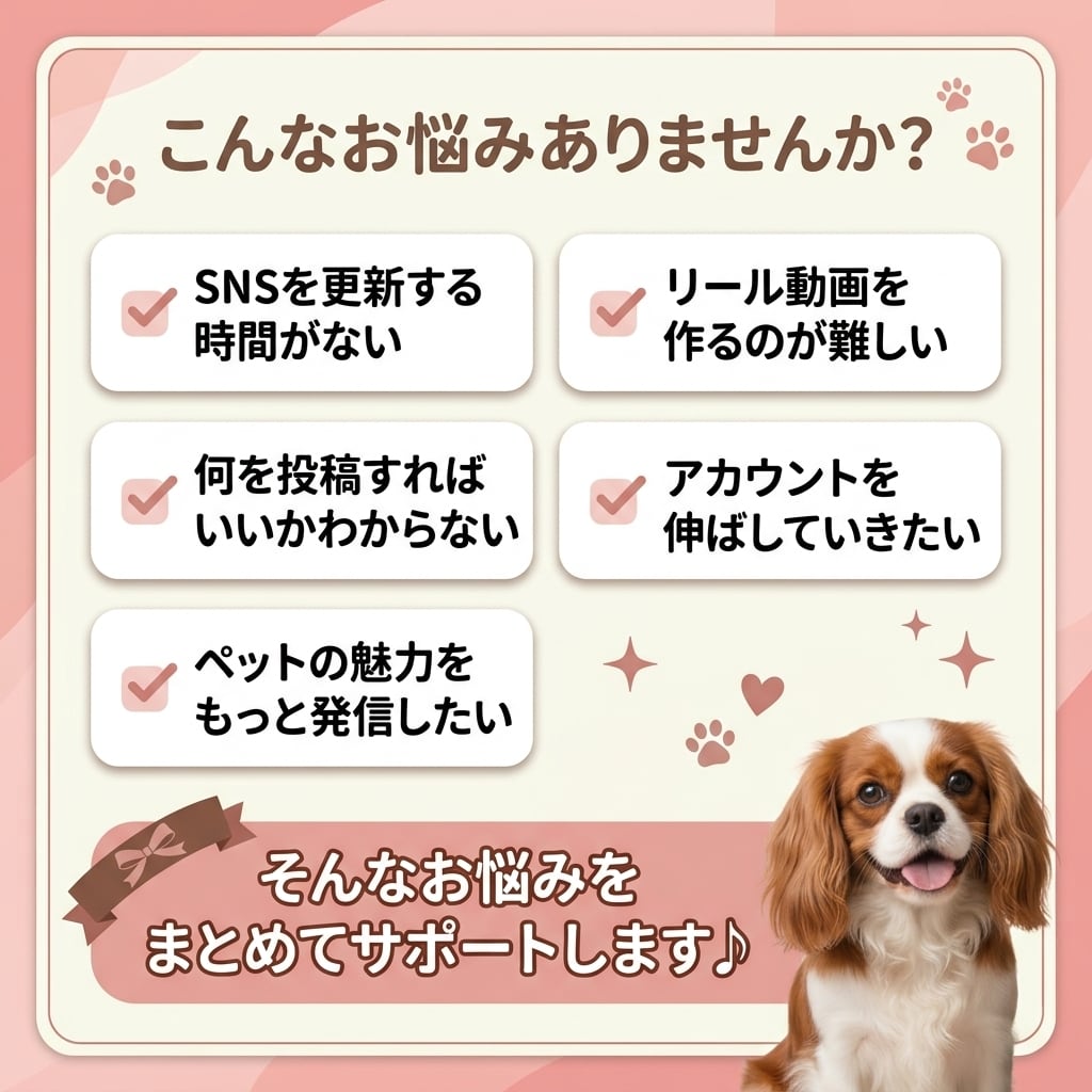 ペット関連のSNS運用を代行します ペット関連事業者様のSNS運用を丁寧にサポートします イメージ2