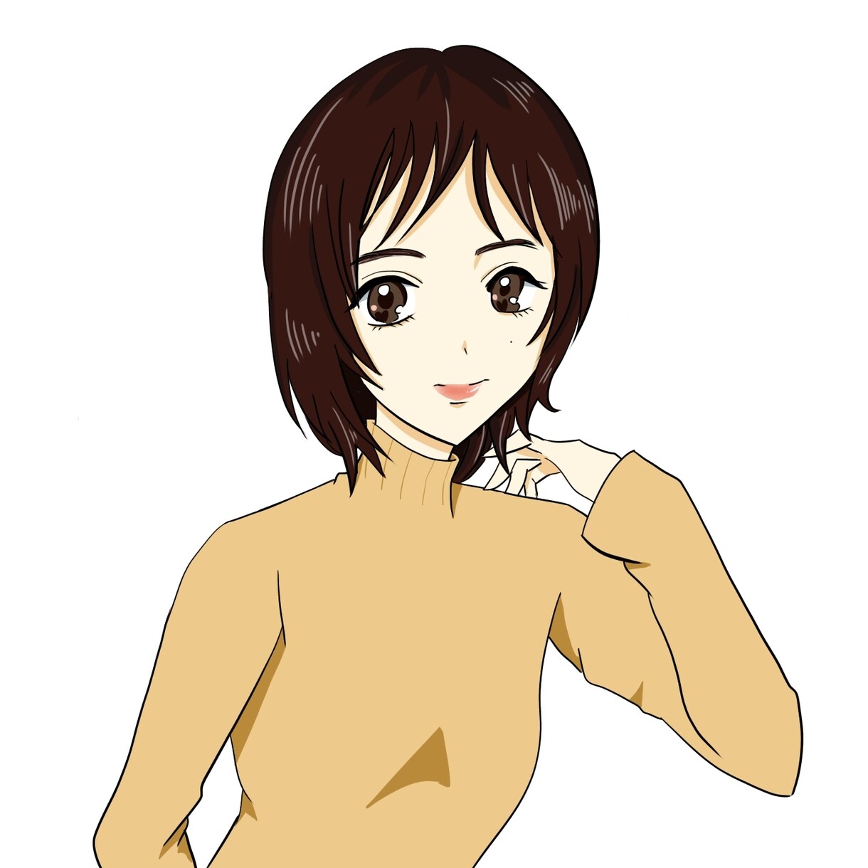 目を惹く美少女アニメ風似顔絵アイコンお描きします キラキラかわいいポップなSNS映えアイコン イメージ3