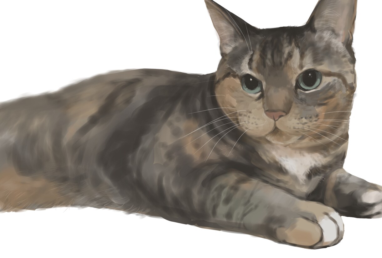 うちのこ描きます 猫ちゃん、わんちゃんを可愛くデジタルで描きます！ イメージ1