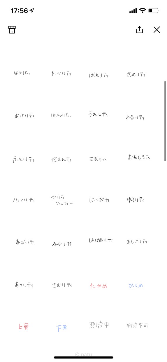 独特かつシンプルな、使いやすいスタンプ作ります 知人に大人気　謎の魅力をぜひぜひぜひ イメージ9