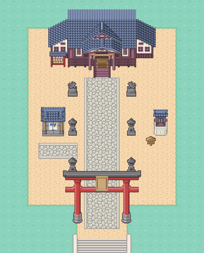 レトロゲーム風のドット絵マップタイルを制作します 懐かしい8bit 16bit風のテイストで作成！ イメージ7