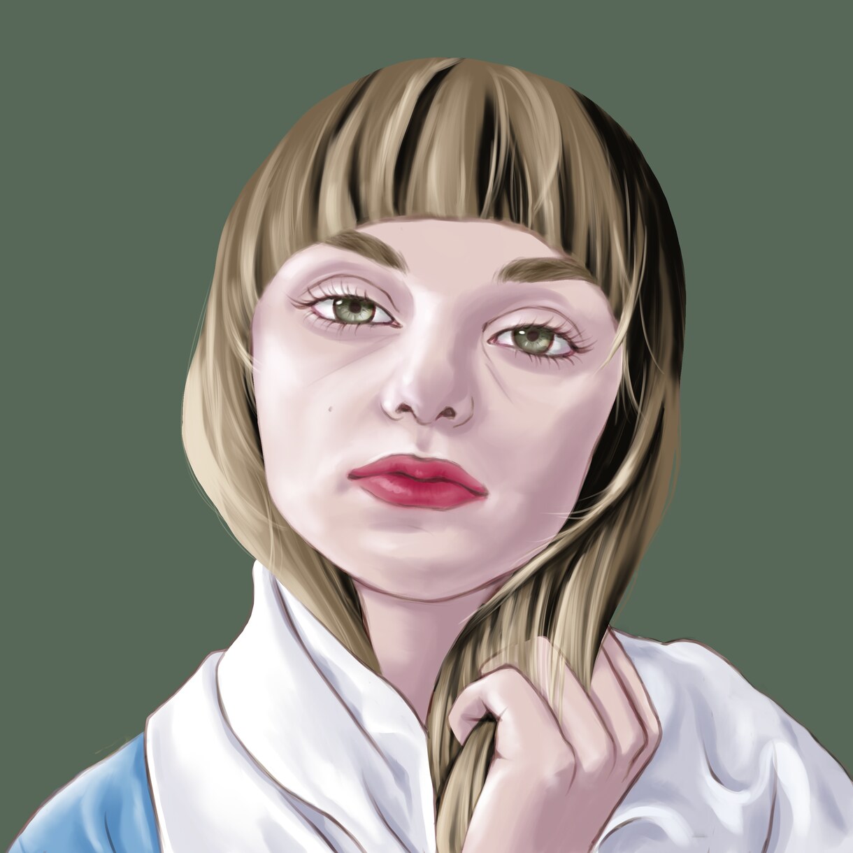 ちょっとだけリアルな似顔絵・アイコン描きます 写真未満、あなたの雰囲気を伝えます イメージ4