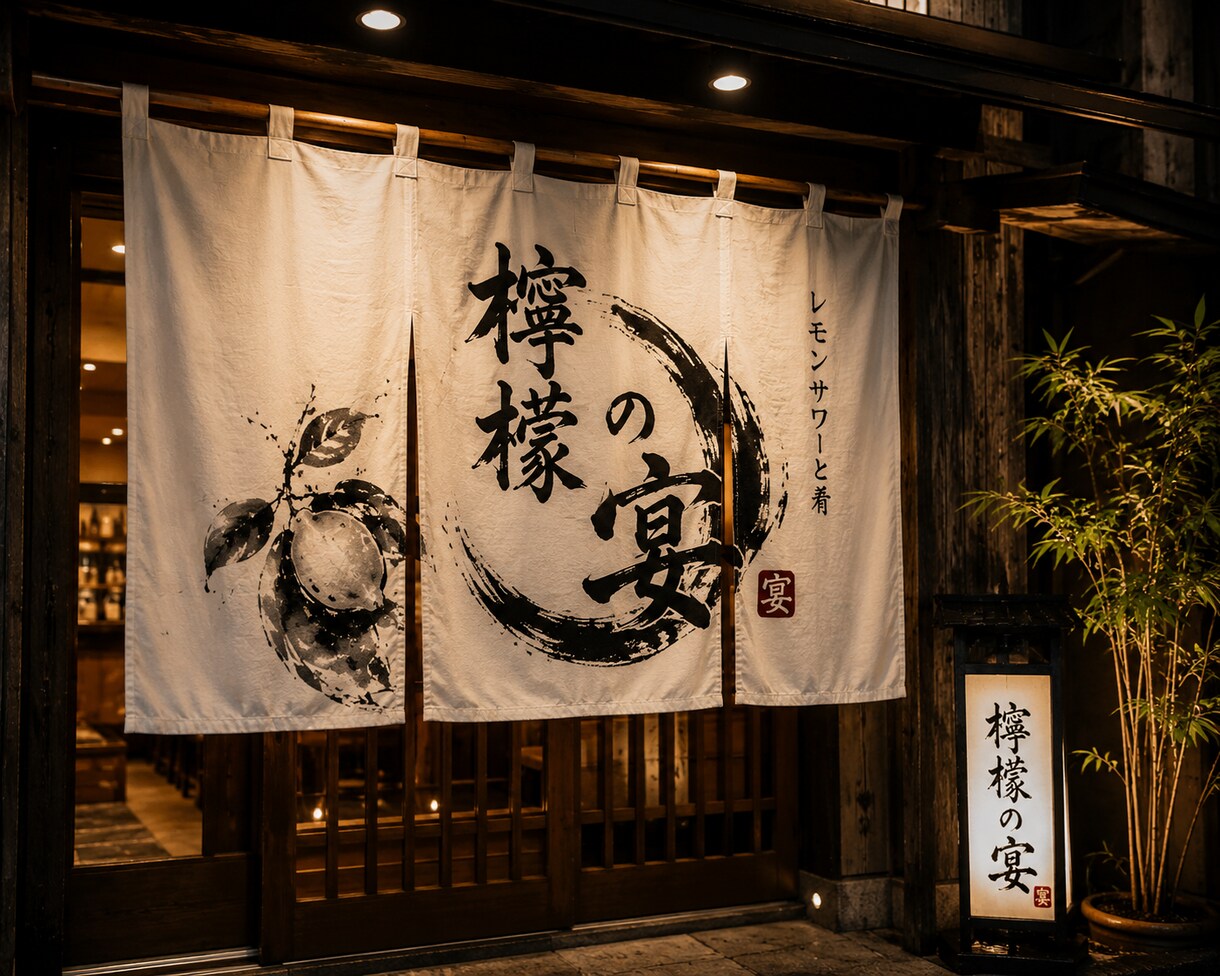 筆文字 × 水墨画のオリジナルロゴを制作します 実績15件到達までの特別価格 | 唯一無二の筆文字ロゴ制作 イメージ1