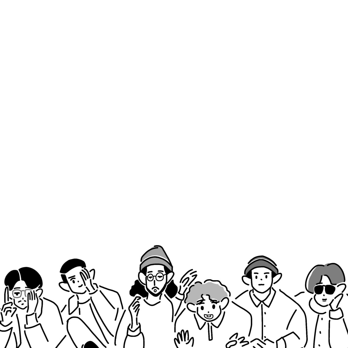 シンプルな似顔絵イラストを制作します 記念日やプレゼントに！思い出の1ページを線画にします！ イメージ4