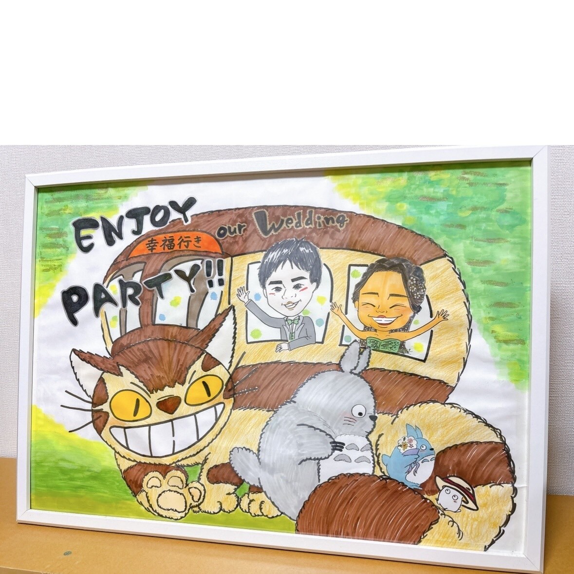 お好みの【ウェルカムボード】作成します お客様のご希望に沿った絵柄で作成します♪ イメージ2