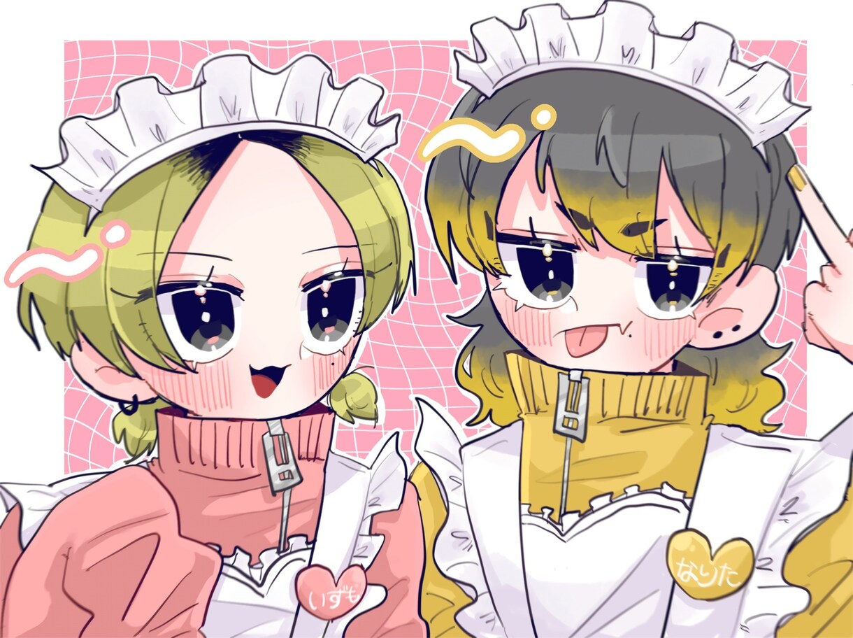 貴方の創作キャラを描かせていただきます デフォルメキャラでデジタルイラストでお届けします イメージ4
