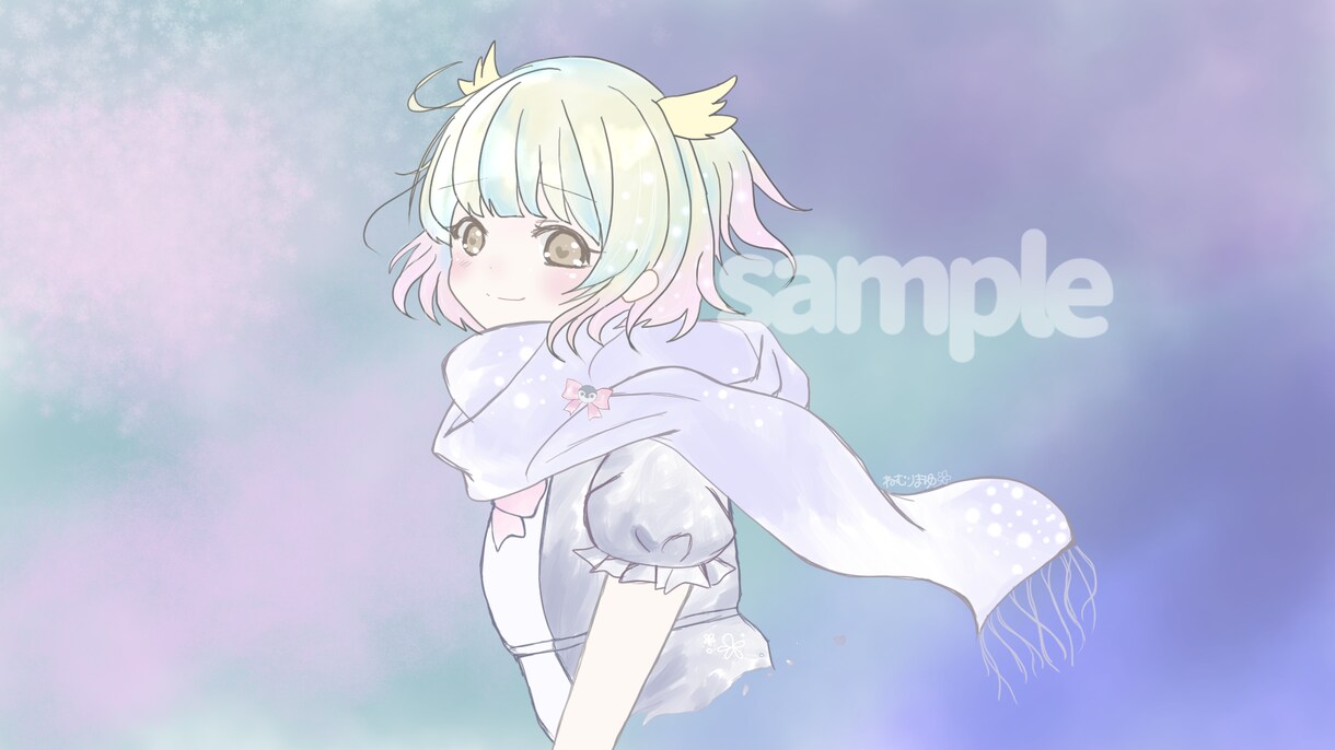 歌ってみた動画等のイラストを制作いたします 歌い手さん！VTuberさん！キャラの個性を大切に描きます イメージ10
