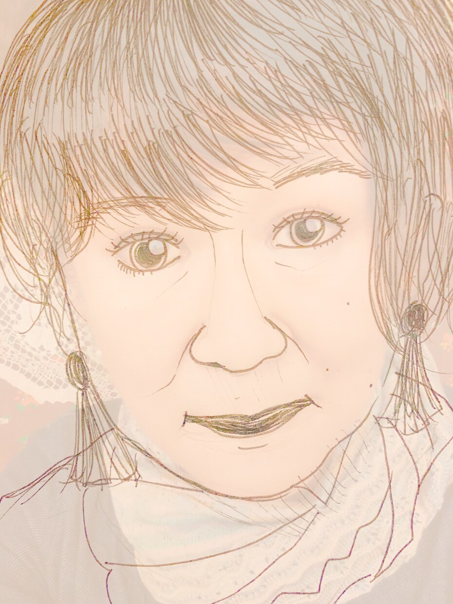 横顔✳︎白黒スタイリッシュイラストかきます 特徴を捉えて手書きから綺麗に画像としてお渡しします。 イメージ5