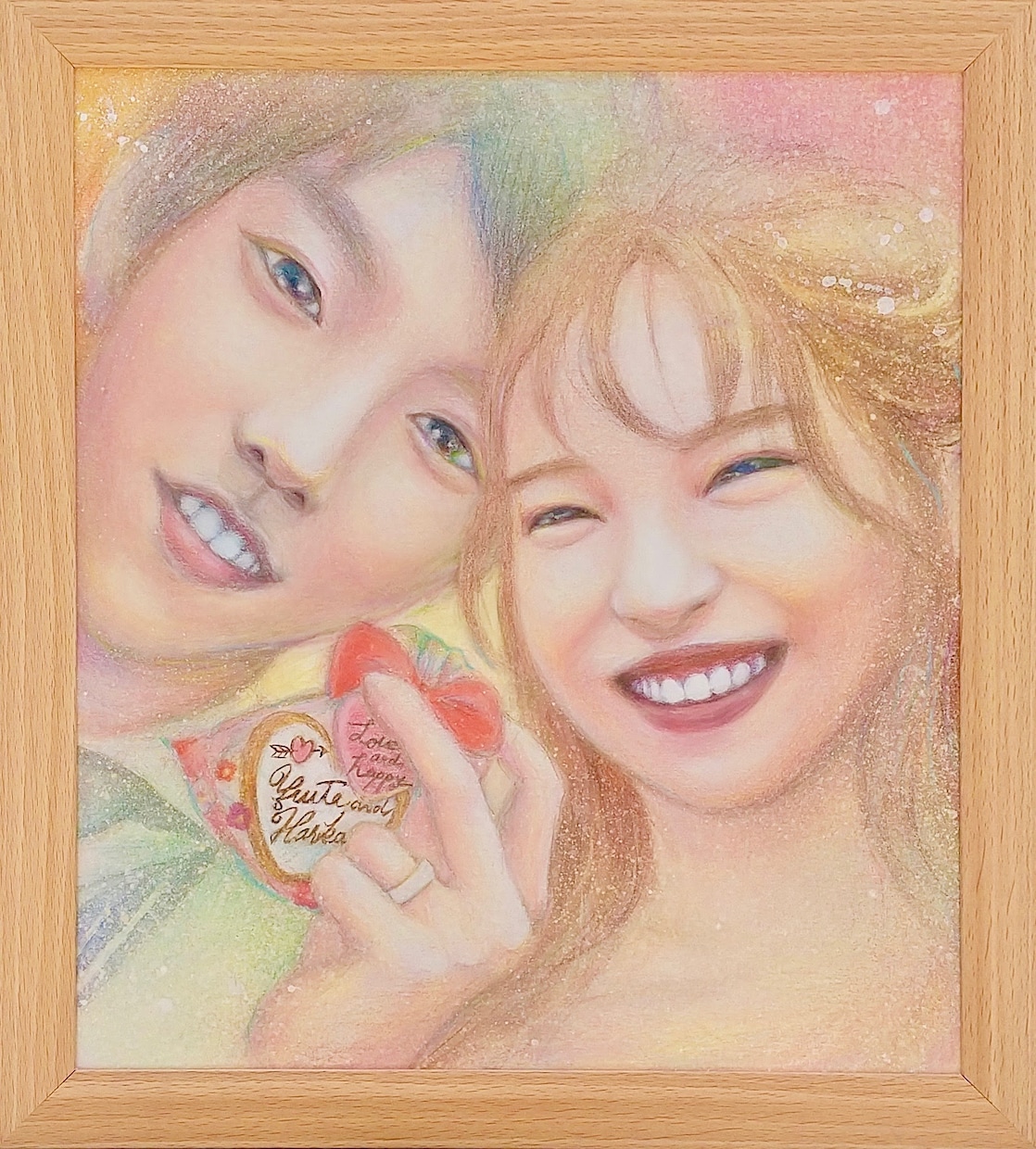 チャネリング似顔絵 魂にコミットした似顔絵描きます 波動上昇サポート似顔絵*色紙orキャンバスで飾れる水彩画 イメージ5