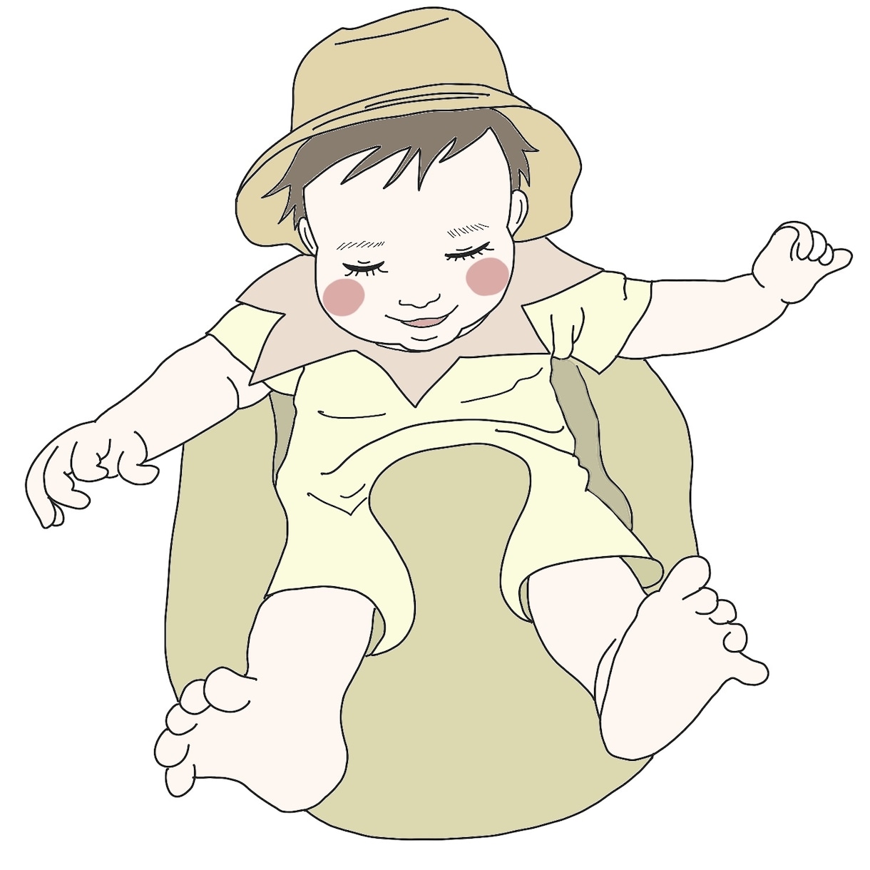 ママさんたちに褒められるおしゃかわアイコン作ります 今しか残せない可愛いお子さんの姿イラストにしてみませんか？ イメージ2