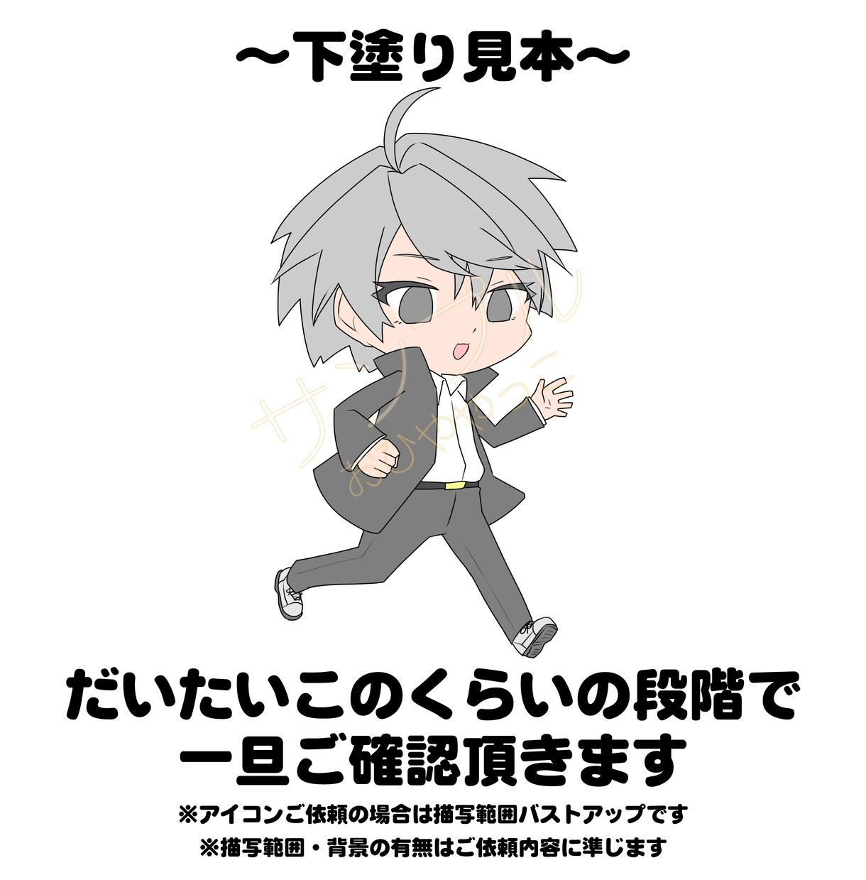 著作権譲渡込み】デフォルメキャラ承ります 商用OK！お気軽にご相談ください！ イメージ5