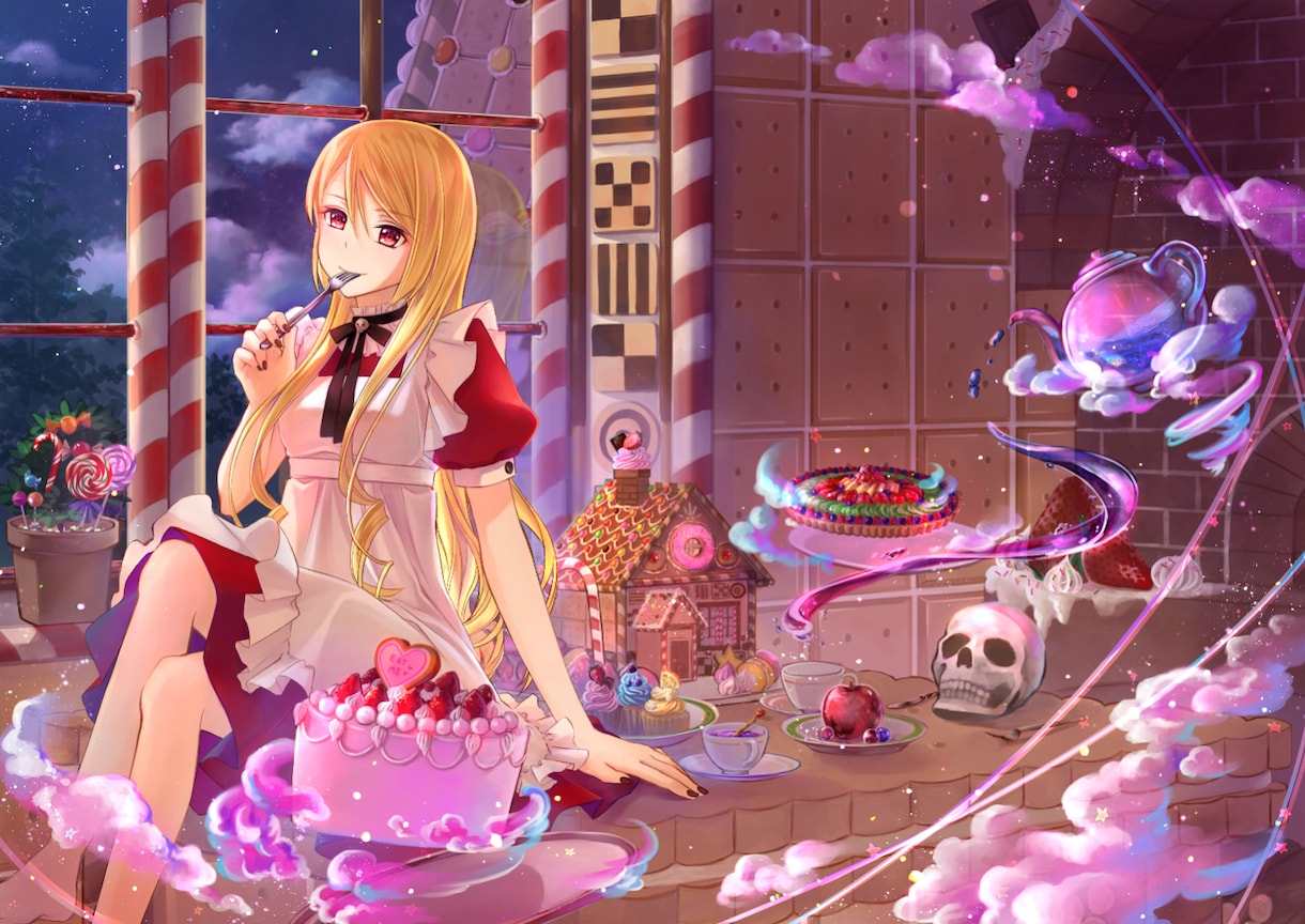 あなただけのイラスト制作いたします 小説の表紙や挿絵、スマホやPCのオリジナル壁紙など イメージ2