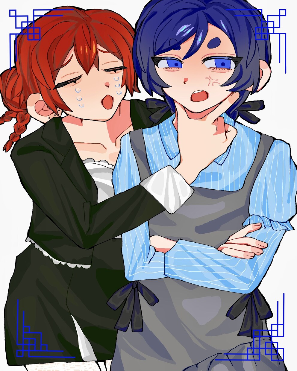 最短3日:SNS用のアイコンや1枚絵を作成します 可愛らしい女の子、衣装デザインが得意です！ イメージ3