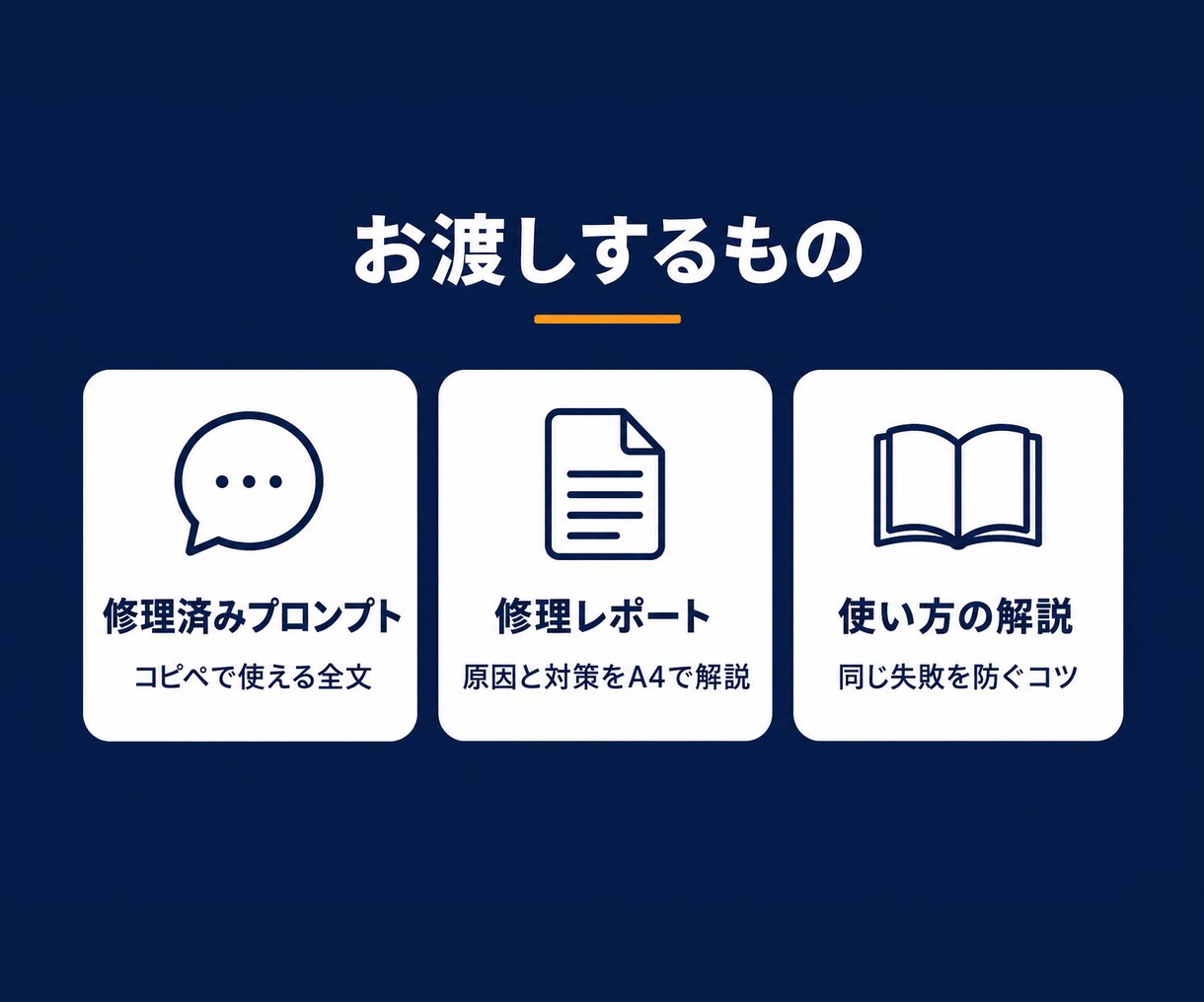 うまく動かないAI活用を修理・改善します 途中で止まった"あのAI"、成仏させます。原因から修理 イメージ5