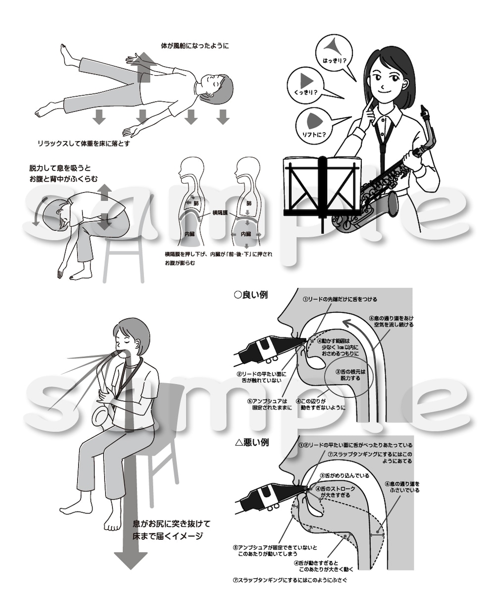 シンプルなモノクロイラスト描きます 文章では伝えきれないコトをイラストで伝えます。 イメージ5