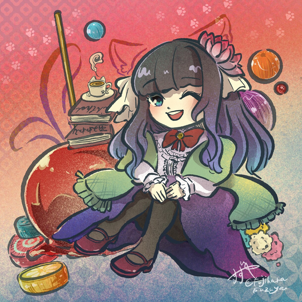 和風で親しみやすい、可愛いイラストを描きます 和風で親しみやすく、幅広い層に可愛いと言ってもらえるイラスト イメージ8