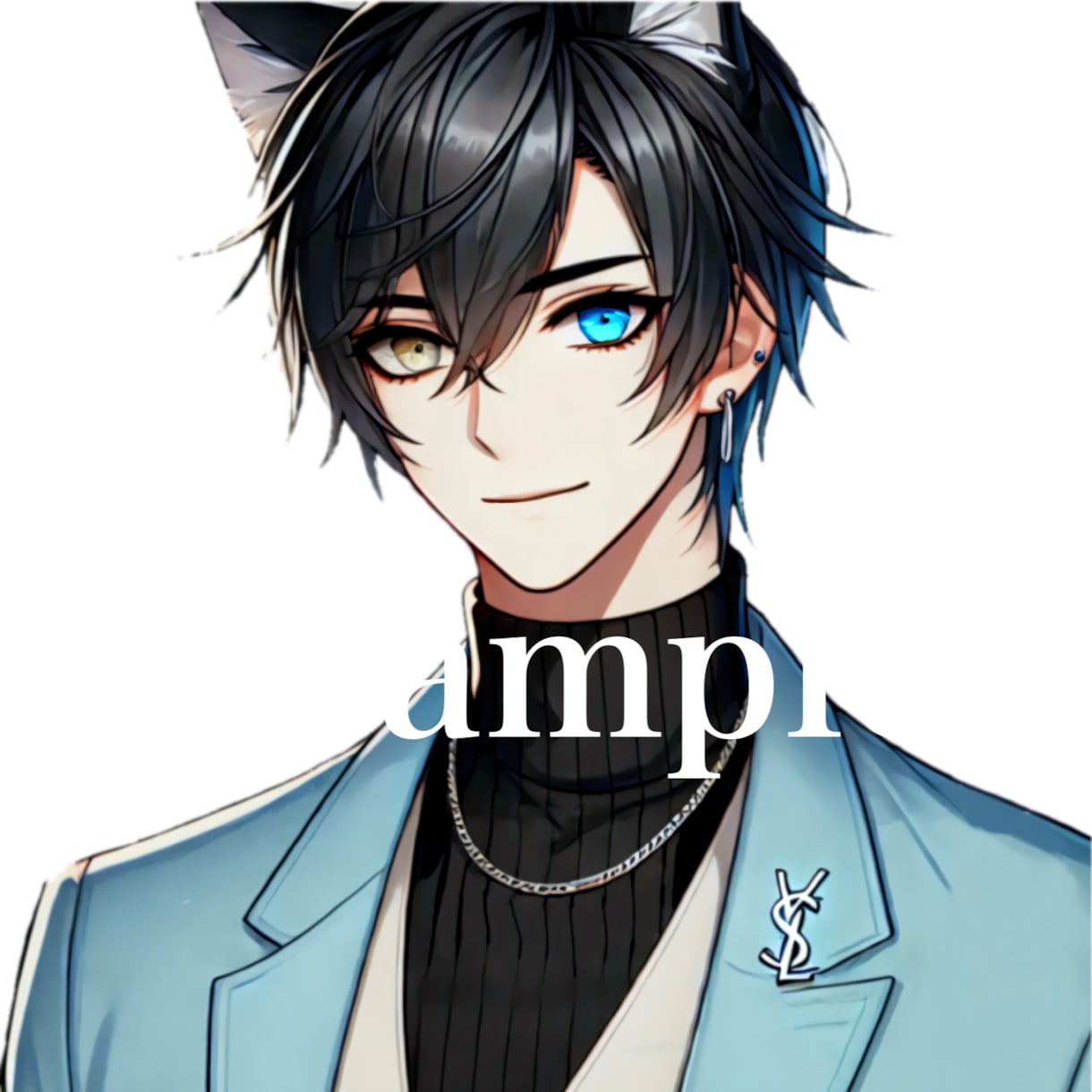 様々なシーンで活躍♡繊細+シンプルアイコン描きます SNSや配信サムネイル、ヘッダーなど★4枚の中から選べます♪ イメージ1