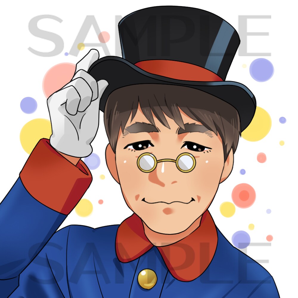 商用OK！デフォルメタッチの似顔絵イラスト描きます SNS/ブログアイコン/名刺などに。お気軽にご相談ください。 イメージ9