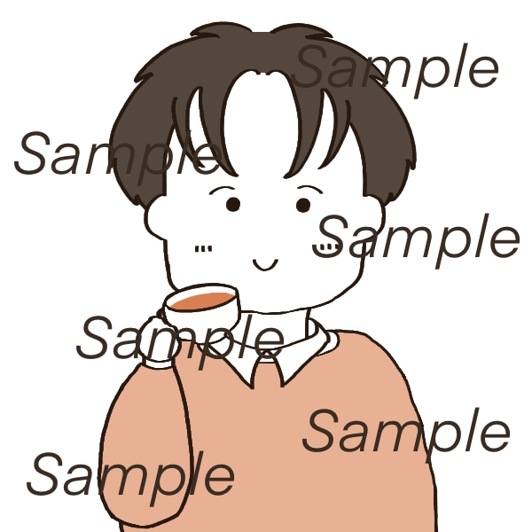 ゆるい・ほんわかアイコン作成します 癒しシンプルなイラストアイコン/線画1色+塗り1色 イメージ4