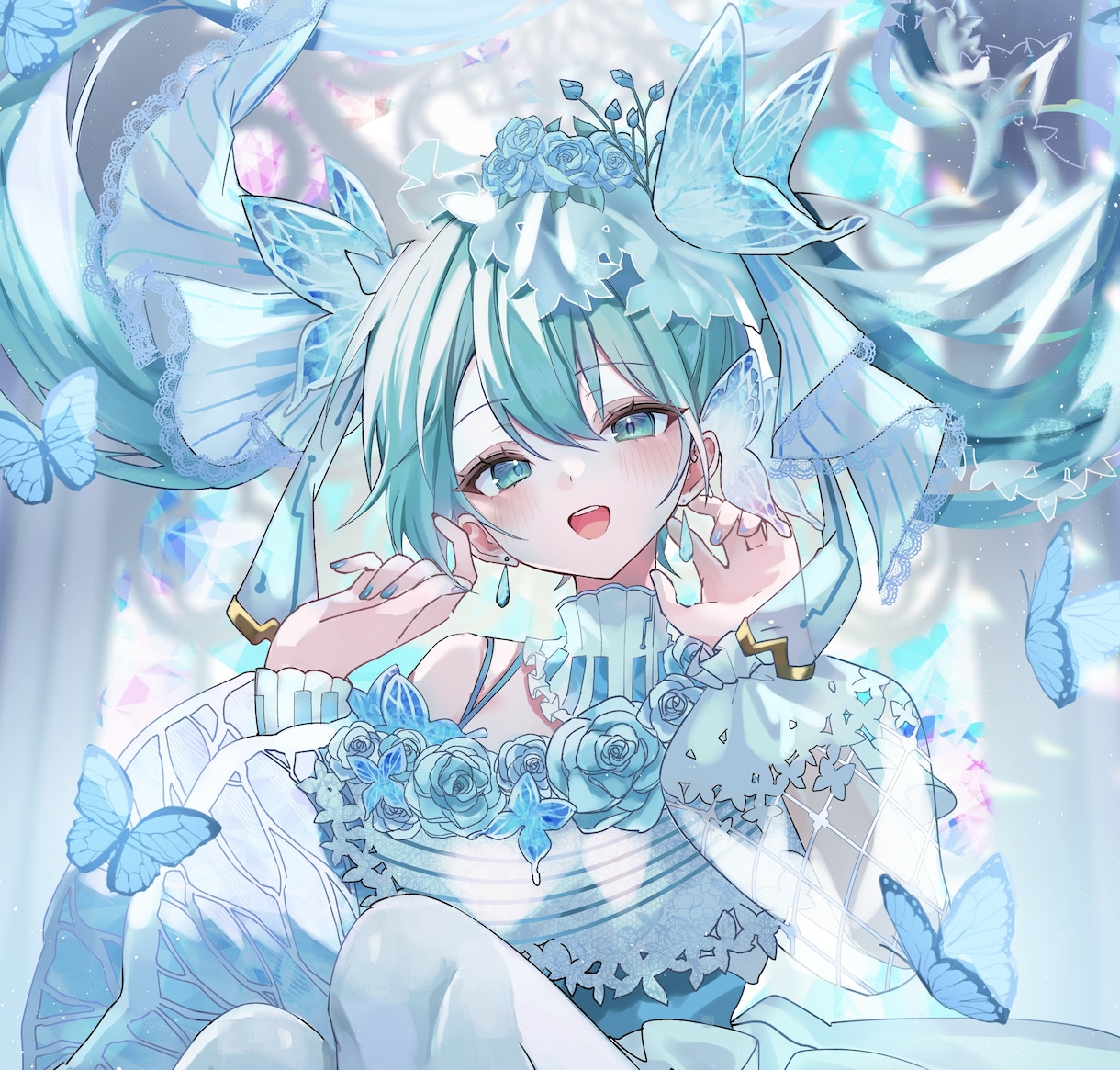 企業実績有◆キラキラ可愛いイラスト描きます 綺麗な色使いで可愛いデザインをお届けします！ イメージ1