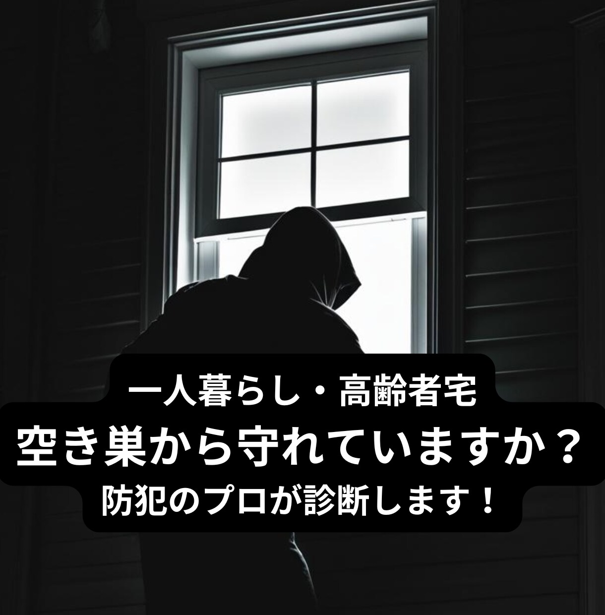 防犯設備士が住まいの安全診断をします 一人暮らし・高齢者宅に安心を届けます イメージ1