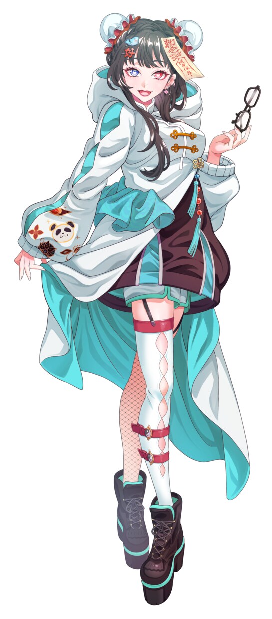 iriam用立ち絵イラスト作成承ります アニメ調のキャッチーな絵柄の立ち絵イラストをご提供します！ イメージ10