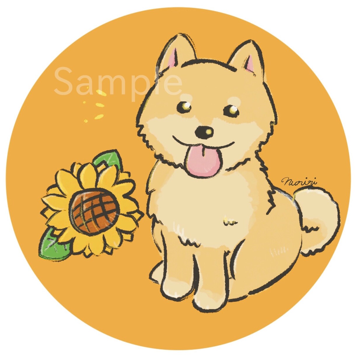 大切なペットのゆるかわイラスト描きます お写真からデフォルメ！SNSのアイコンや記念にどうぞ！ イメージ3