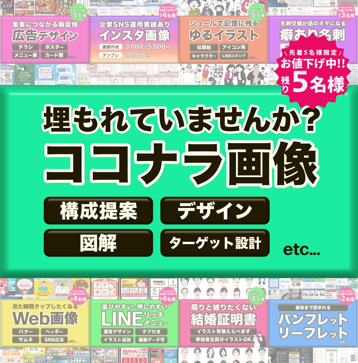 出品したいけど画像が作れない…をまるっと解決します 悩む時間を、売れる画像に変えます イメージ1