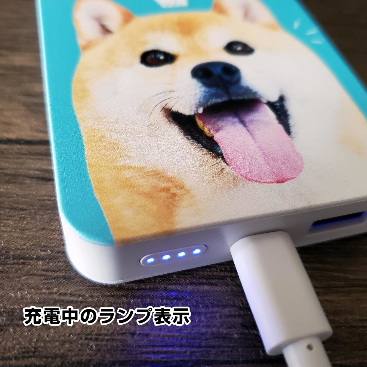 子供やペットの写真でモバイルバッテリーを制作します 父の日に！災害時用･仕事用に！ イメージ8