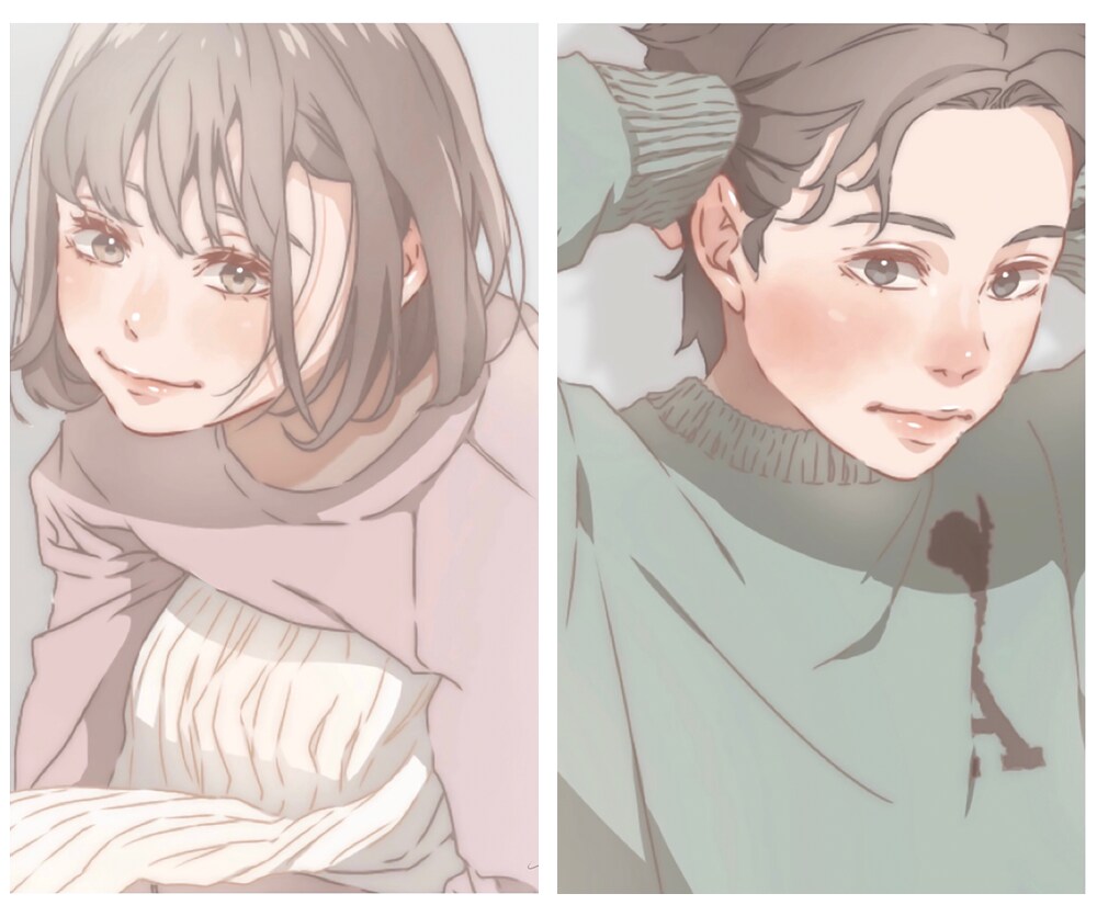 透明感と温かみあるイラストお描きします 男性にも女性にも親しみやすい印象の絵を心を込めて仕上げます イメージ1
